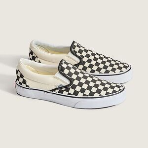 Vans Classic Slip on Checkerboard Sneakers